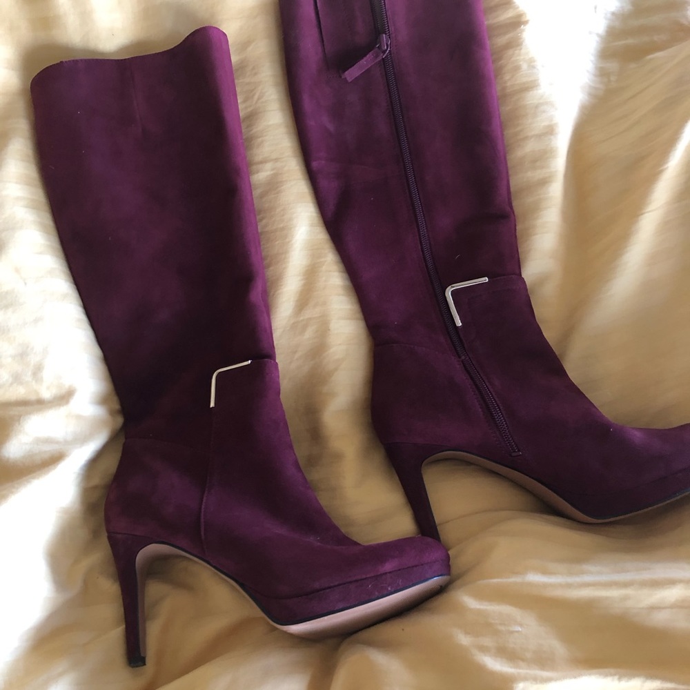 Nine West suede boots, size 7.5
